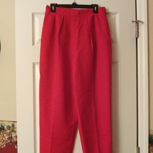 Woman's Red Breckenridge Petite Pants